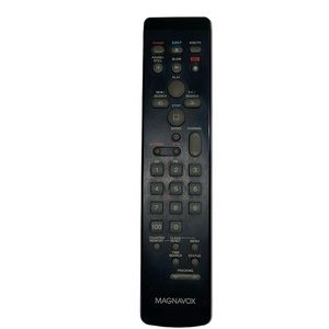 Magnavox VCR/TV remote control.‎  Battery cover included. VR9230